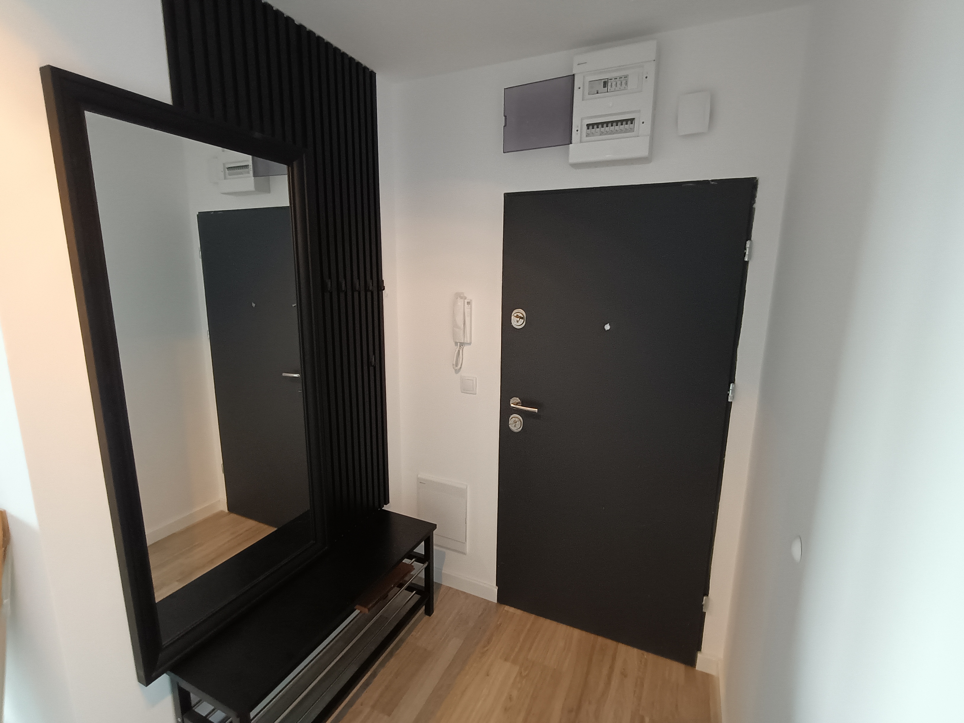 Nordic Home apartament Lublin Jemiołuszki 12 — nowoczesne wnętrze, styl skandynawski
